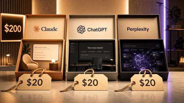 Сравнение подписок Claude, ChatGPT и Perplexity: цены и тарифы 2026