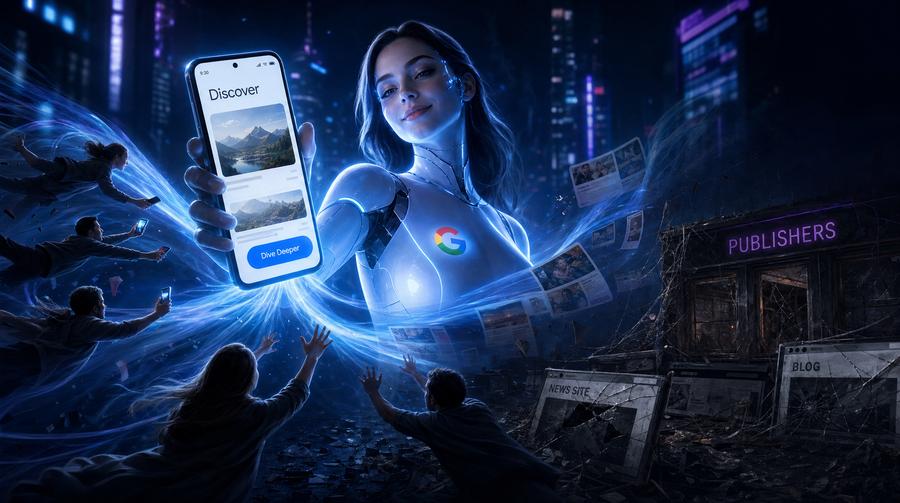 Dive Deeper в Google Discover: как издателям сохранить трафик